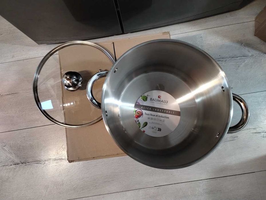 Baumalu Profesjonalny garnek do gotowania z pokrywką, 13,5 L Ø 28 cm