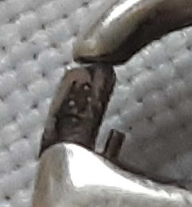 Винтажное ожерелье из жемчуга с серебряными вставками