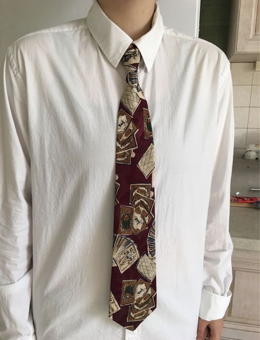 Галстук унисекс ручной работы