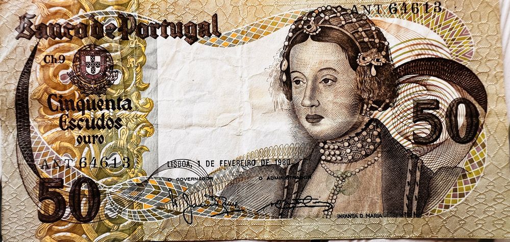 Nota de escudo -1980