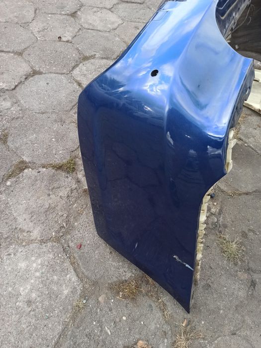 BMW e90 zderzak tył m pakiet 381 Le Mans blau metallic tanio