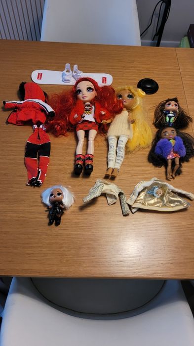 Rainbow high zestaw L.O.L.  5 lalek