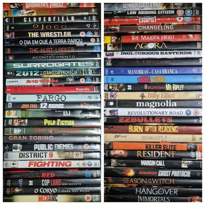 Coleção de 47 Filmes em DVD - Cinema de Ação, Clássicos Mode