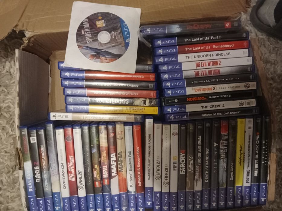 Kolekcja gry na ps4