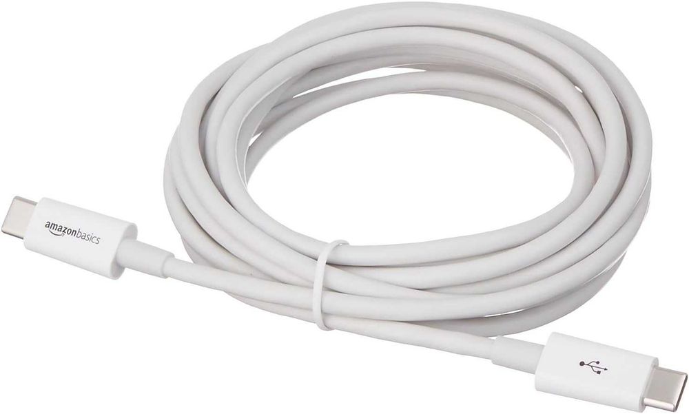 Amazon Basics USB-C do USB-C 2.0 Fast Charger  prędkość 480 Mb/s 2,7m