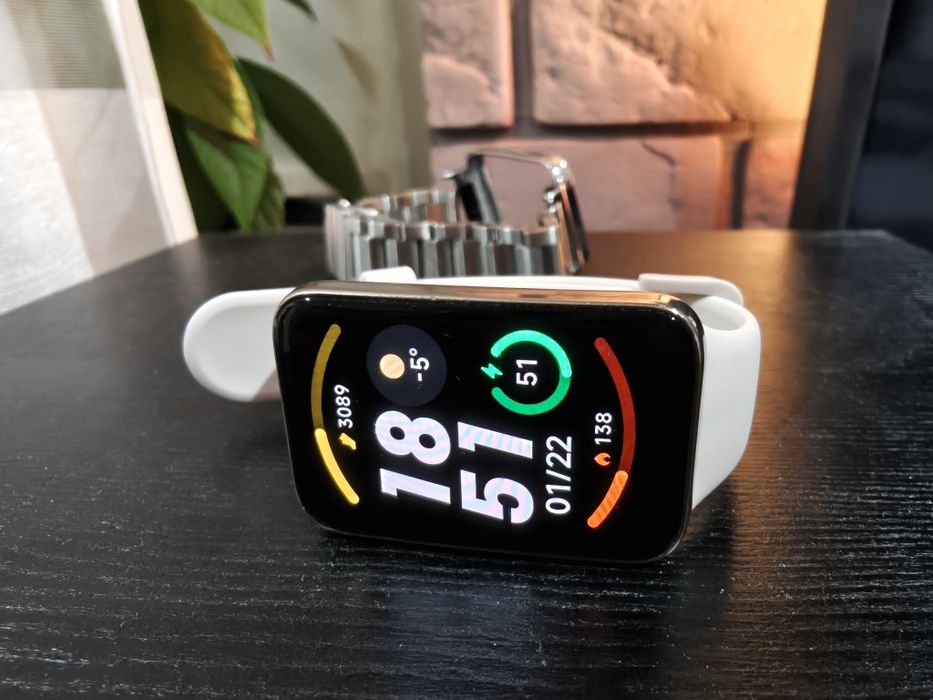 Zegarek, opaska, Xiaomi, mi band, 7 pro, ivory,amoled, zadbana