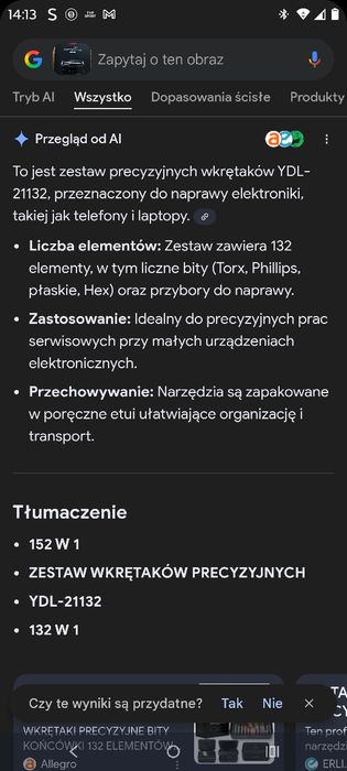 Zestaw wkrętaków do laptopów zegarków