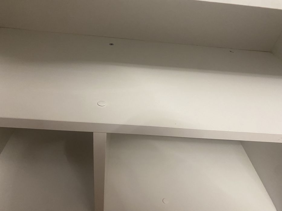 Regał domek szare elememty