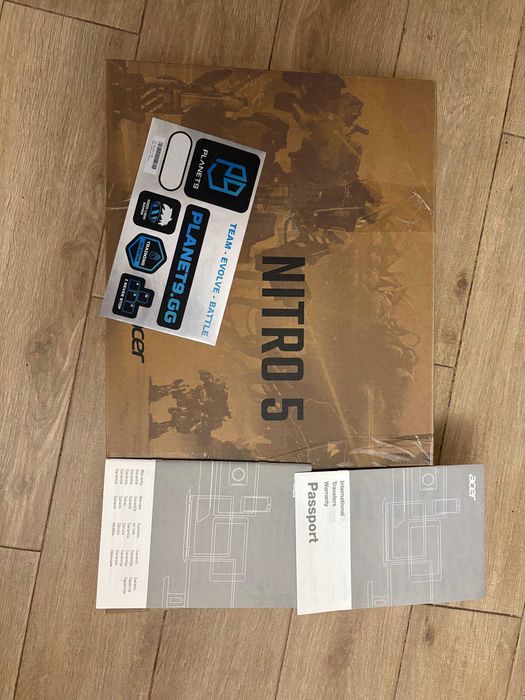 Ноутбук Acer Nitro 5 Rtx 3050/Intel i5 11400H/16gb ddr4/512gb ssd