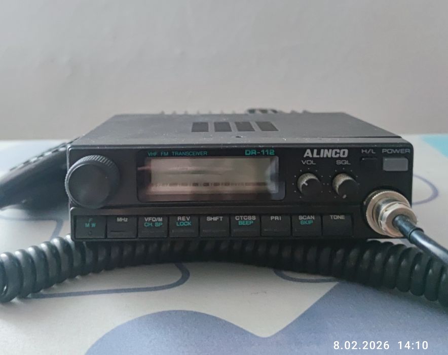 Alinco DR 112 radiotelefon pasmo 2m
