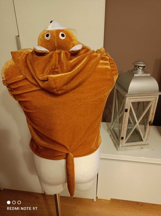 NOWY strój karnawałowy LIS LISA LISKA LAS przebranie 86/92/98 (369)