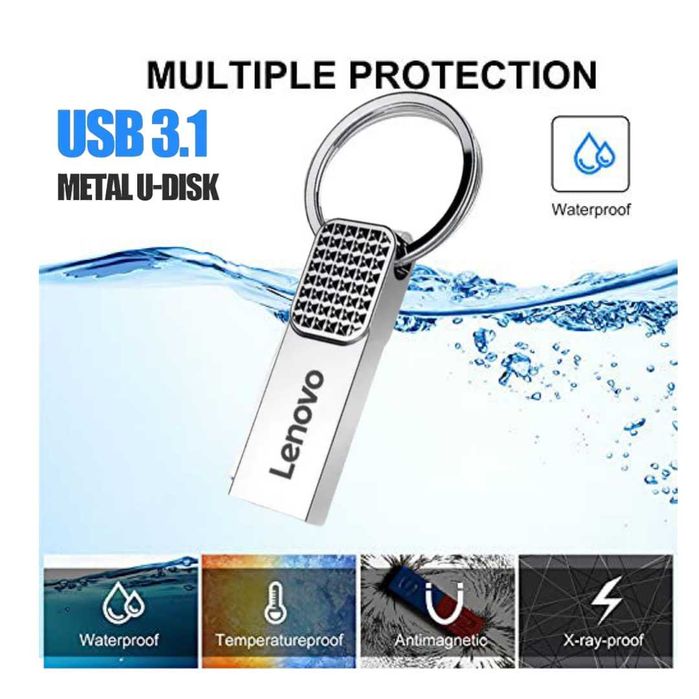 Водонепроникна usb-flash Lenovo 2 TB (2000 ГБ) USB 3.1