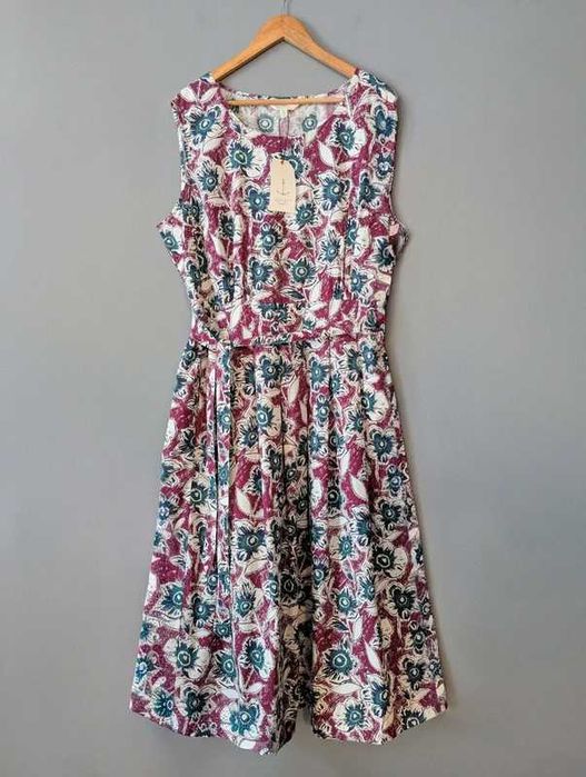 Seasalt Cornwall sukienka z kieszeniami 100% bawełna organiczna 50