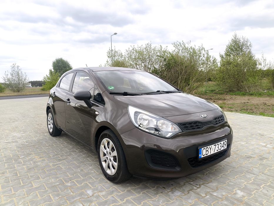KIA Rio 1.25 benzyna 2012R małe spalanie pewne i zadbany egzemplarz  świeżo po serwisie