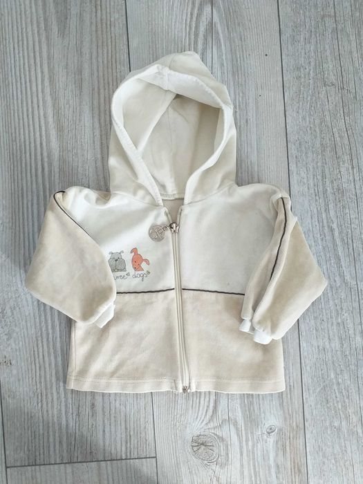 Bluza roz. 62 dla chłopca beżowa