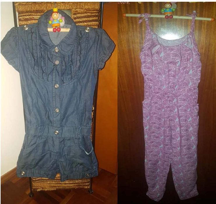 Fato Macacos Verão - 8 anos - como novos - Preço cada -Portes incluido