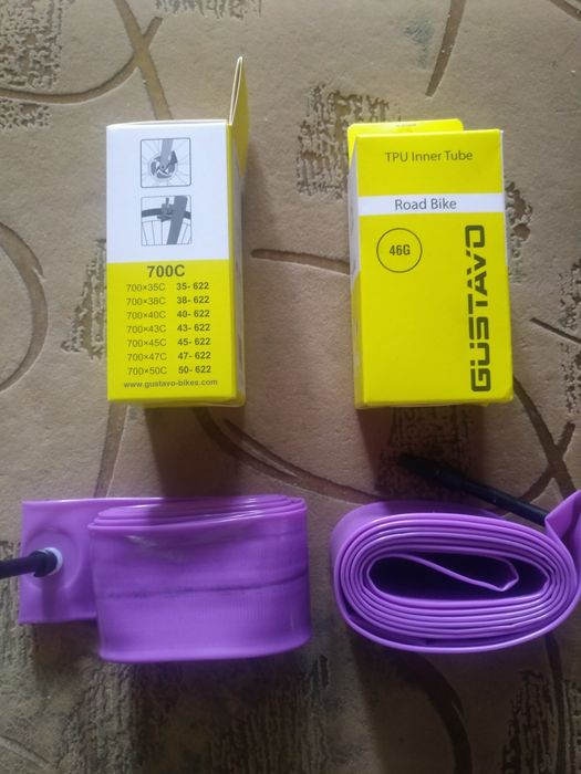 Tpu камера гравійна 700 *35c, шосейна, bmx, мтб, фетбайк