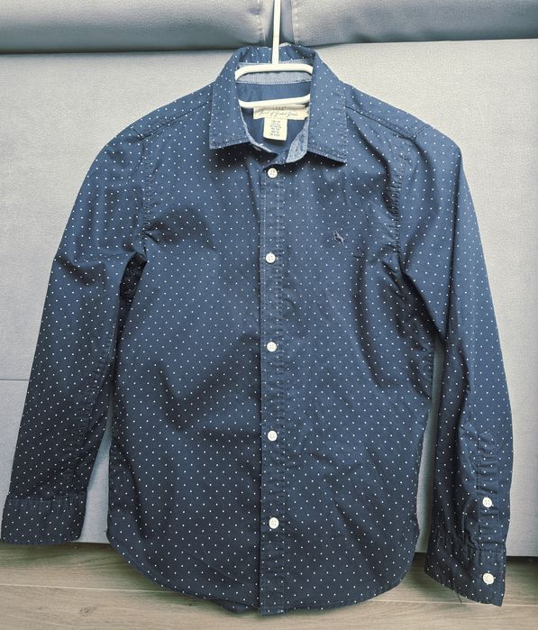 Koszula granatowa H&M r. 140
