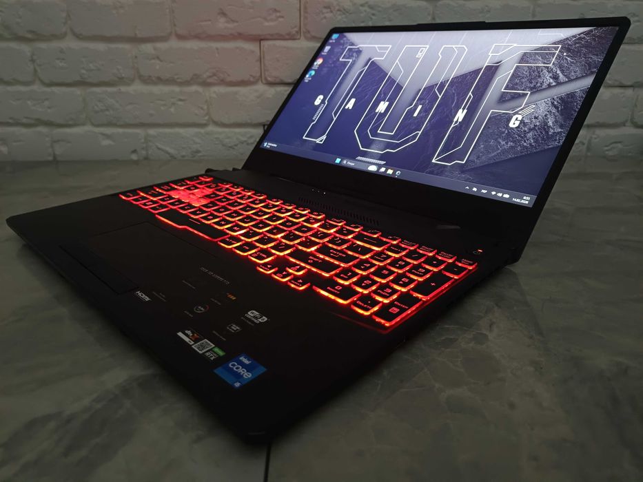 ІГРОВИЙ Ноутбук ASUS TUF GAMUNG F15 i5-11400H RTX3050ti 4GB 16GB DDR4
