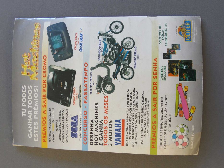 Caderneta Completa Hot Machines446604315701422087