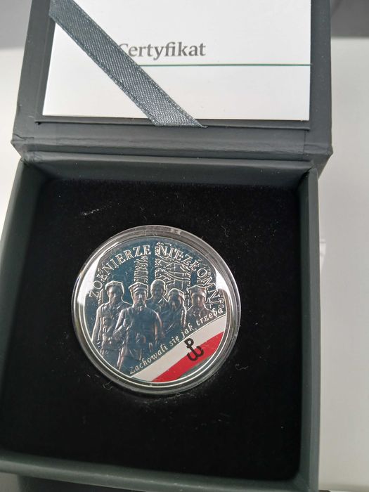 Moneta 10 zł Żołnierze Niezłomni 1 Z SERII