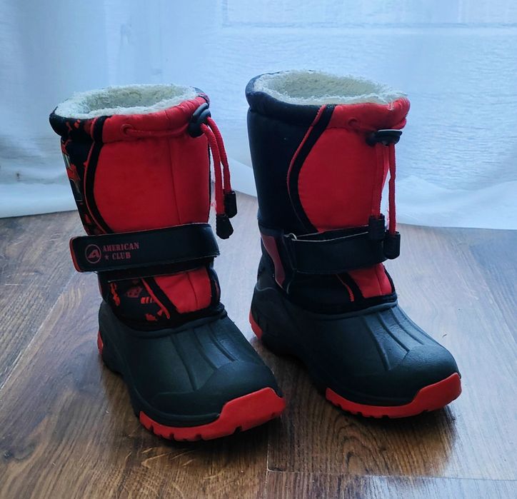 Śniegowce dziecięce marki American Shop roz.28 używane st.dobry