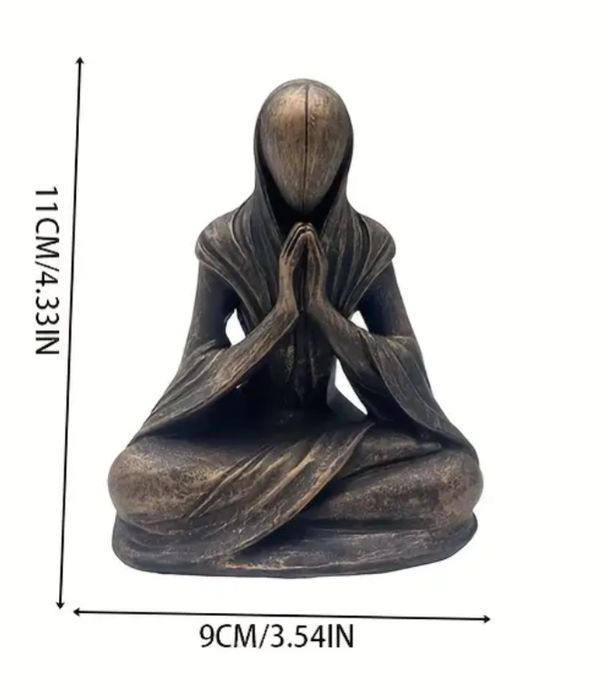 Estatueta Decorativa de Meditação