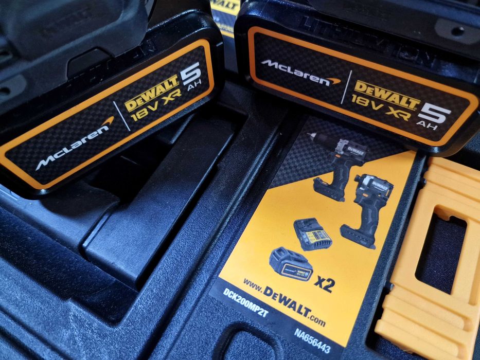 KIT MCLAREN, BERBEQUIM/APARAFUSADORA/2 BATERIAS LI-ON 5AH/MALA TSTAK