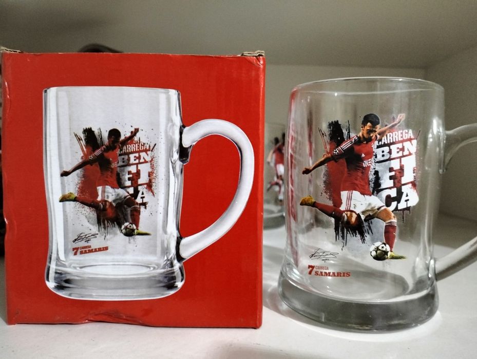 Coleção 12 canecas do Benfica época 14/15