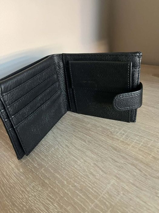 Skórzany Portfel Męski Boss