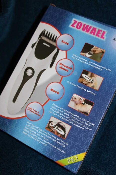 Máquina de tosquia – Novas! Recarregáveis sem fio