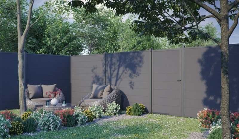 Ogrodzenie kompozytowe WPC-ALU