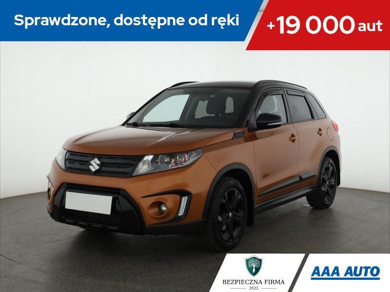 Suzuki Vitara 1.4 BoosterJet S , Salon Polska, Serwis ASO, Skóra, Navi, Klimatronic,