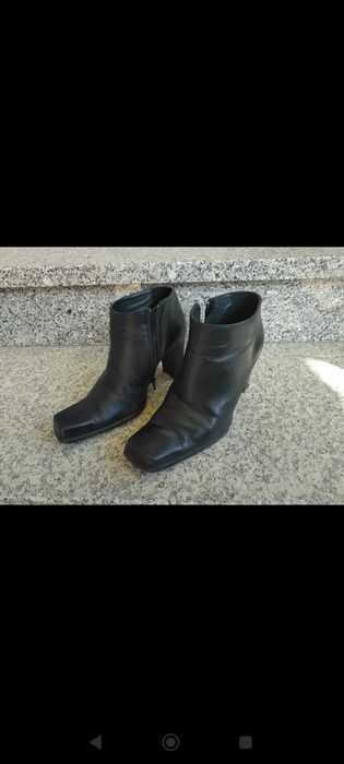 Botki damskie do kostek na korku roz 38