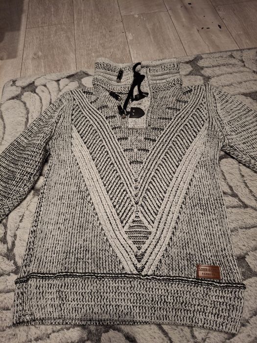 Sweter męski ciepły Lorr&Men