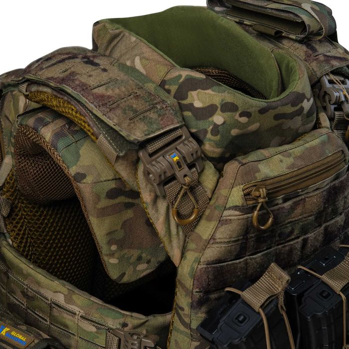 Захист шиї 2 класу ДСТУ Neck Protection ‼️ Мультикам ‼️ Кордура НВМПЕ