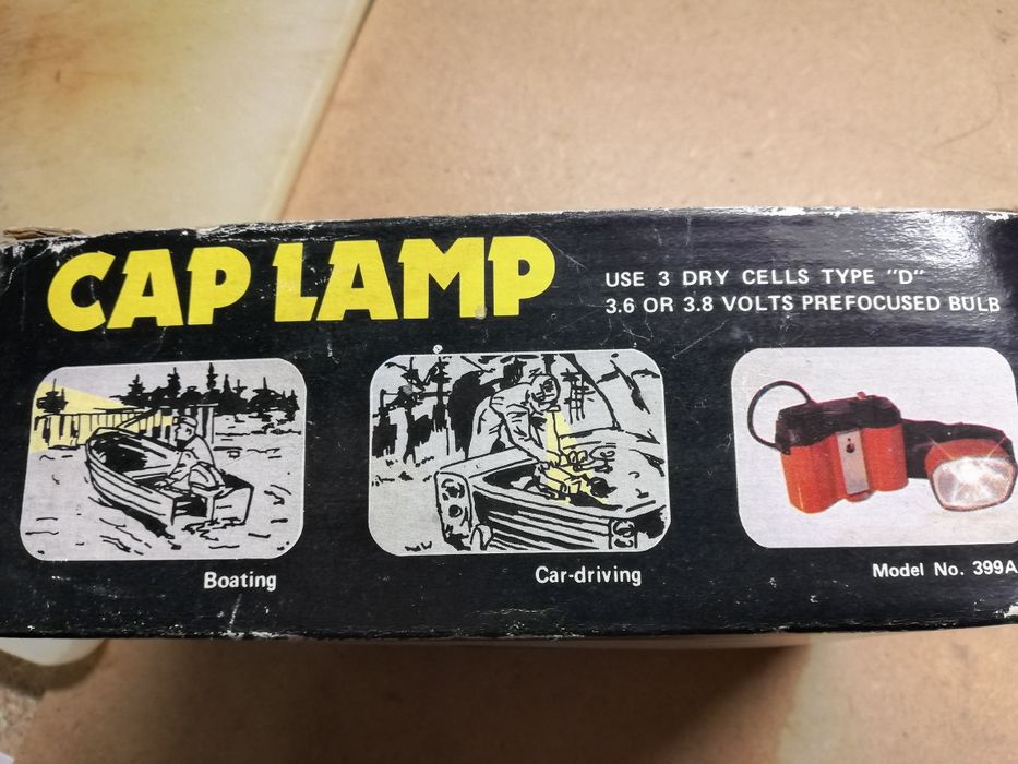 Lanterna de "mineiro"