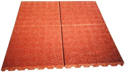 Placas em borracha para parques infantis