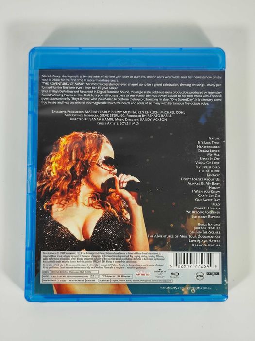 Mariah Carey The Adventures of Mimi Blu-ray