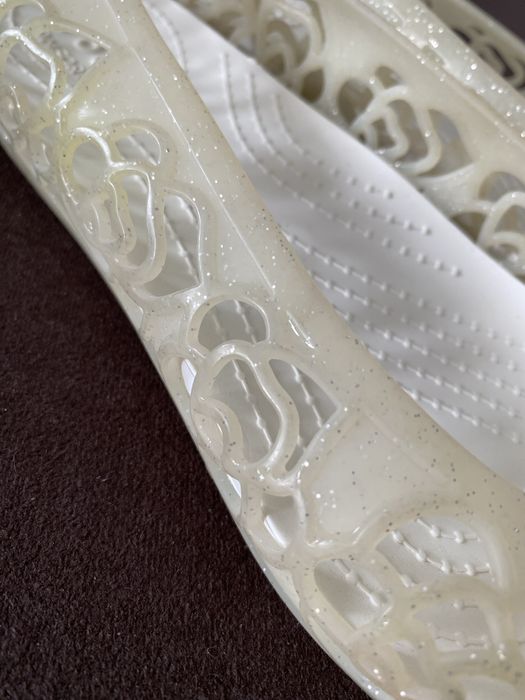 Brokatowe baleriny Crocs Isabella Jelly r. 41/42 W10