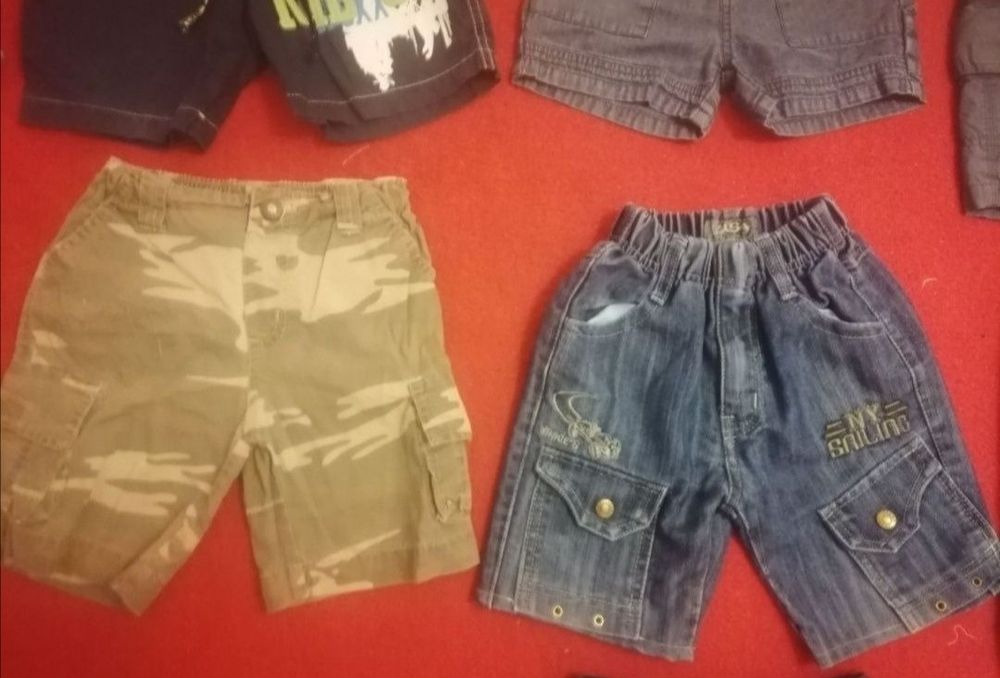 Krótkie spodenki roz 12-18mcy i 18-24 m-ce