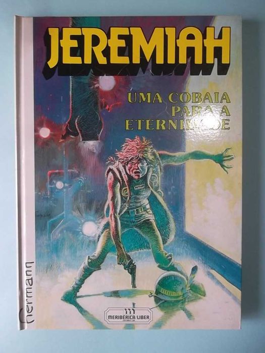 JEREMIAH por Hermann , 3 volumes Meribérica CAPA DURA impecáveis.