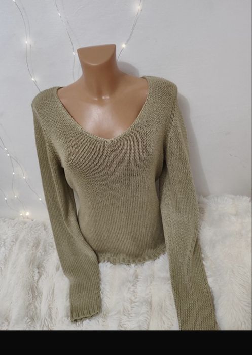 Sweter beżowy nude s/m