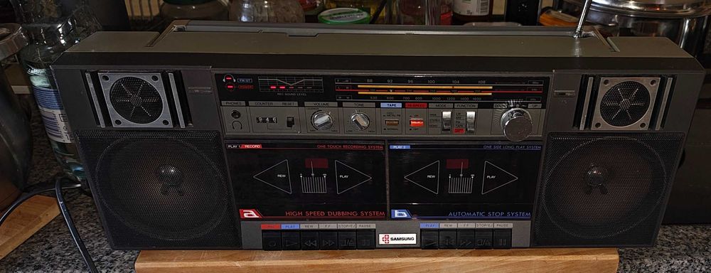 Samsung W-34L radiomagnetofon kasetowy