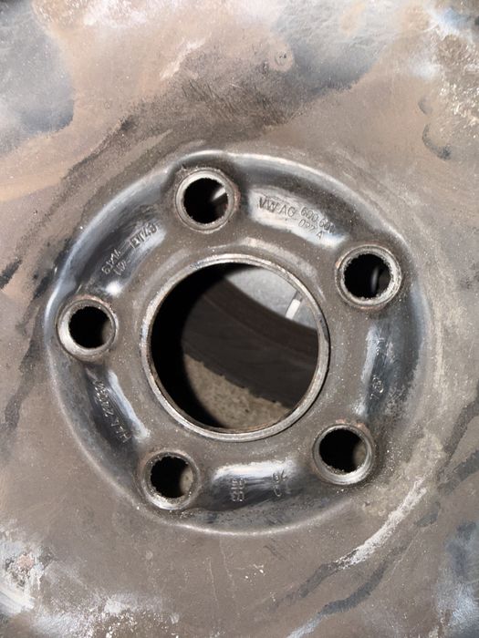 Komplet Kół R14 stalowe skoda 5x100 z kołpakami