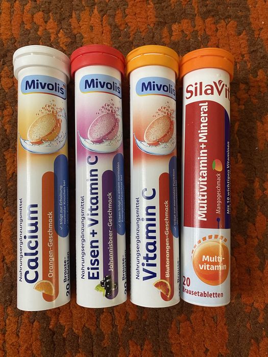 Шипучі вітаміни mivolis