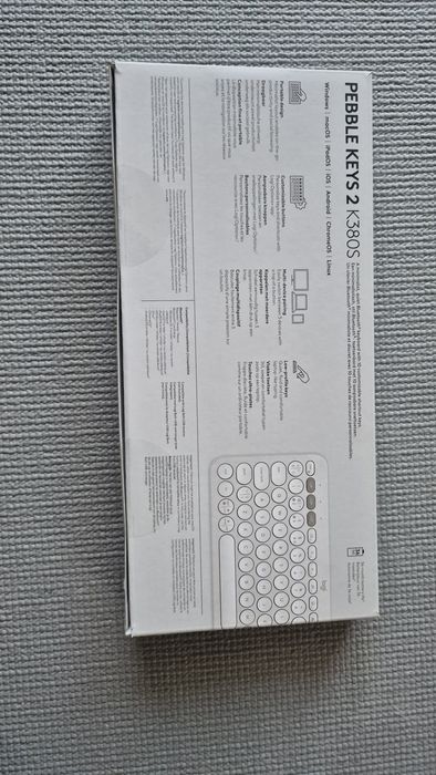 Logitech Pebble Keys 2 K380S nowa biała