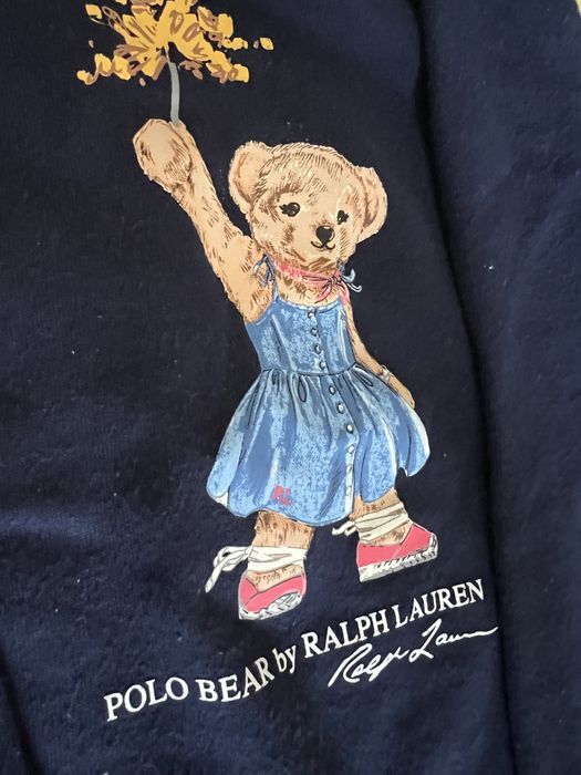 Худі кофта світшот ralph lauren bear 6-  8 років