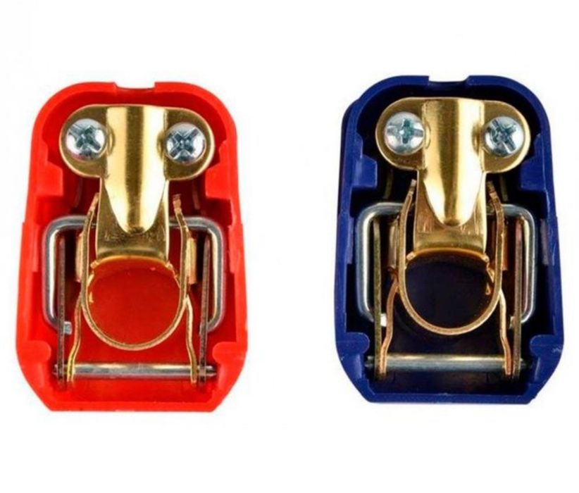 Швидкозʼємні клеми для акумулятора