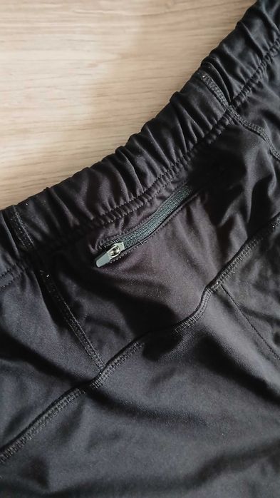 Spodenki 3/4 do biegania Crivit czarne XL